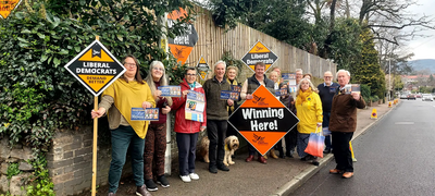 Campaigners out in Sevenoaks