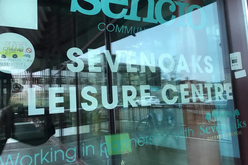 Senscio Leisure Centre door
