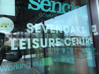 Senscio Leisure Centre door