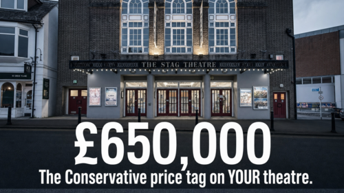 Stag Theatre with £650,000 caption